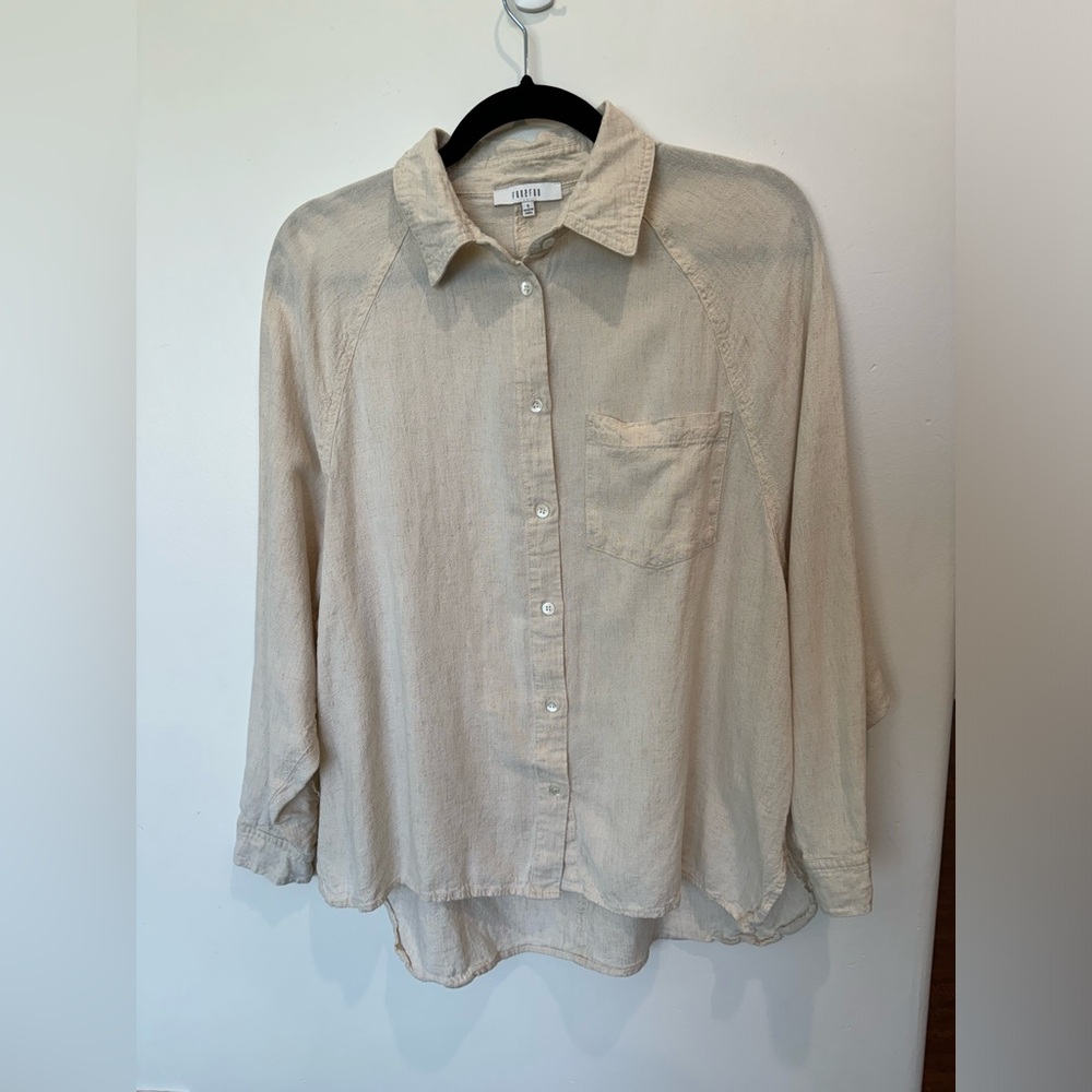 Linen long sleeve shirt